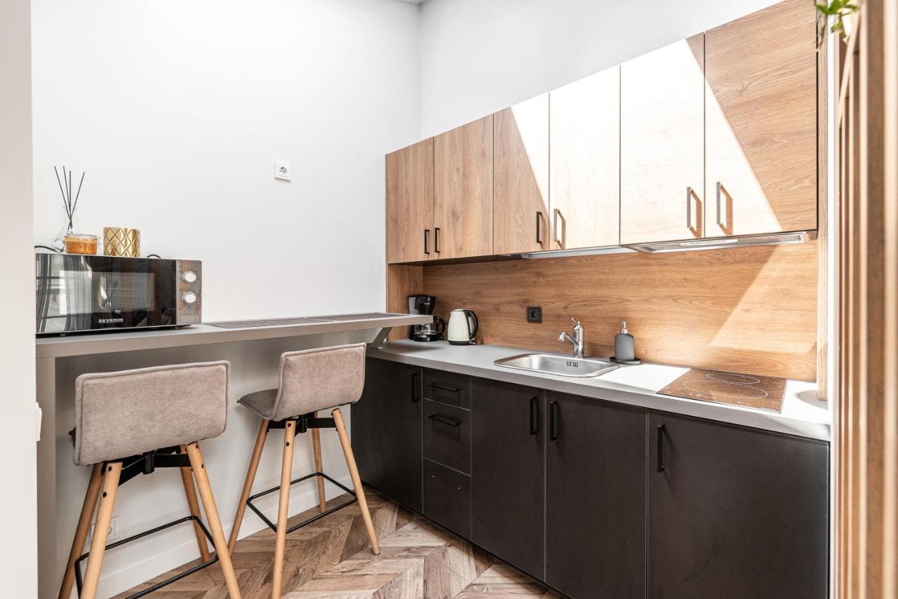 Ferienwohnung Sun Lighted Cathedral Square Studio Wilna Exterior foto