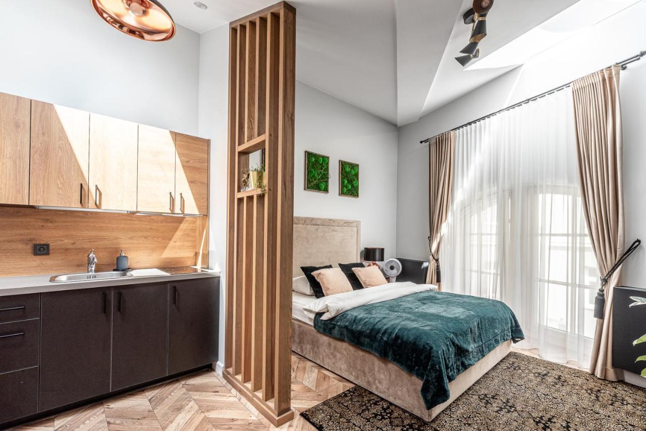 Ferienwohnung Sun Lighted Cathedral Square Studio Wilna Exterior foto