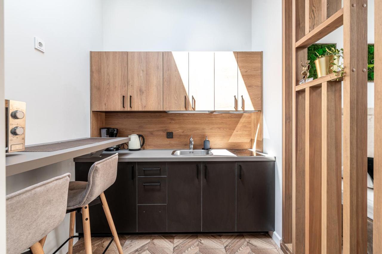 Ferienwohnung Sun Lighted Cathedral Square Studio Wilna Exterior foto